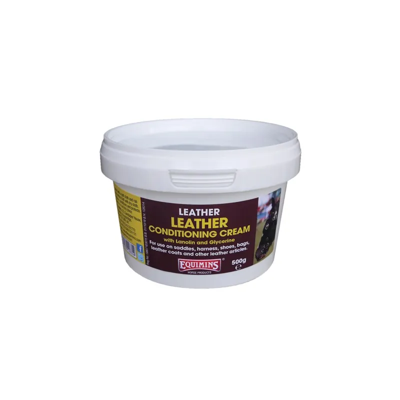 Equimins Leather Conditioning Cream 250g